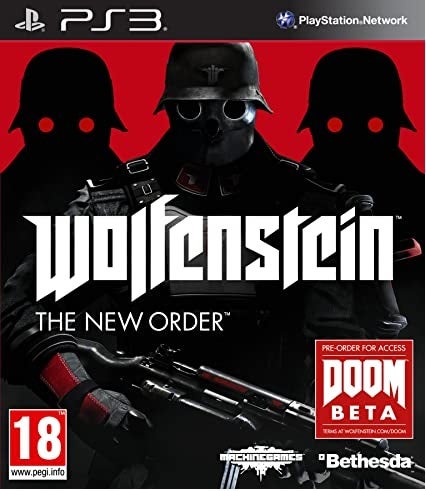 Bethesda Softworks Wolfenstein The New Order Refurbished PS3 Playstation 3 Game